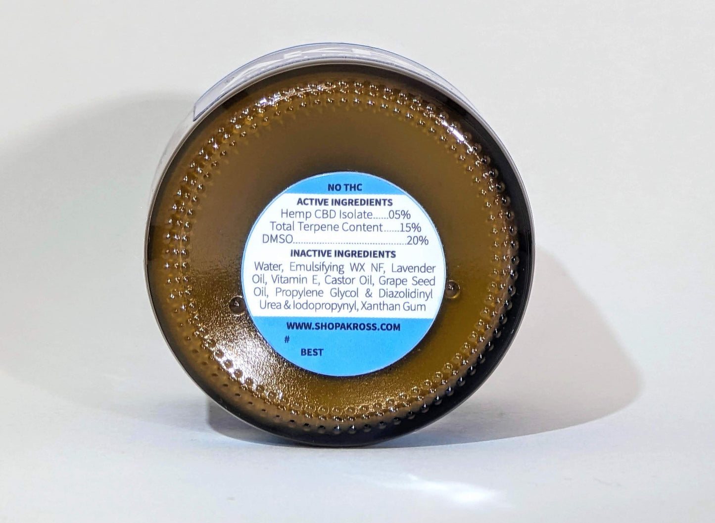 Topical Pain Relief 5,000mg jar bottom